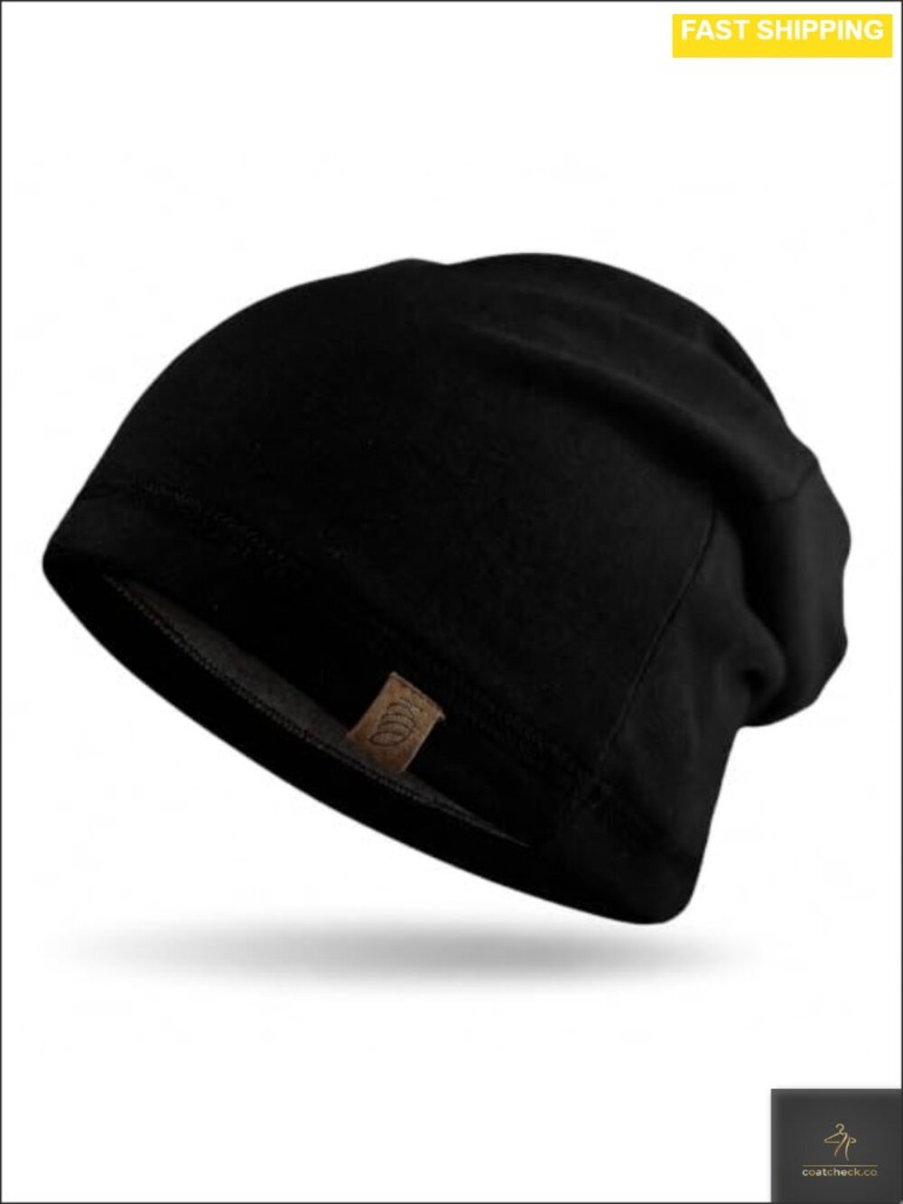 Slouch Beanie Faraday Hat Bamboo EcoShield Silver Liner EMF Protection
